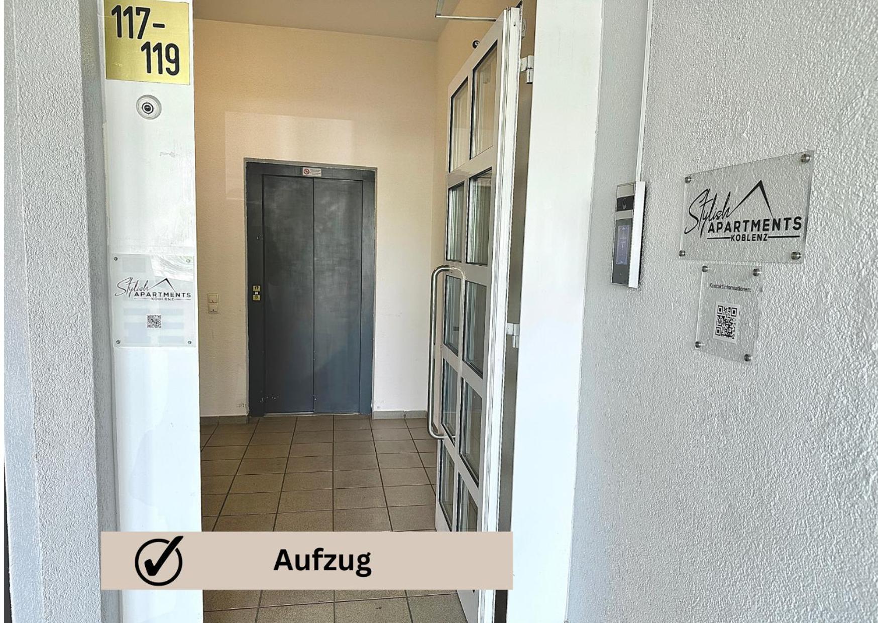 Modern Apartment - Fuer Freunde & Familien, Stadtnah, Parkplatz, E-Ladestation, Gitterbox Fuer Fahrraeder, Fitnessstudio, Digitale Gaestemappe Mit Restaurant- Und Unternehmenstipps كوبلنس المظهر الخارجي الصورة